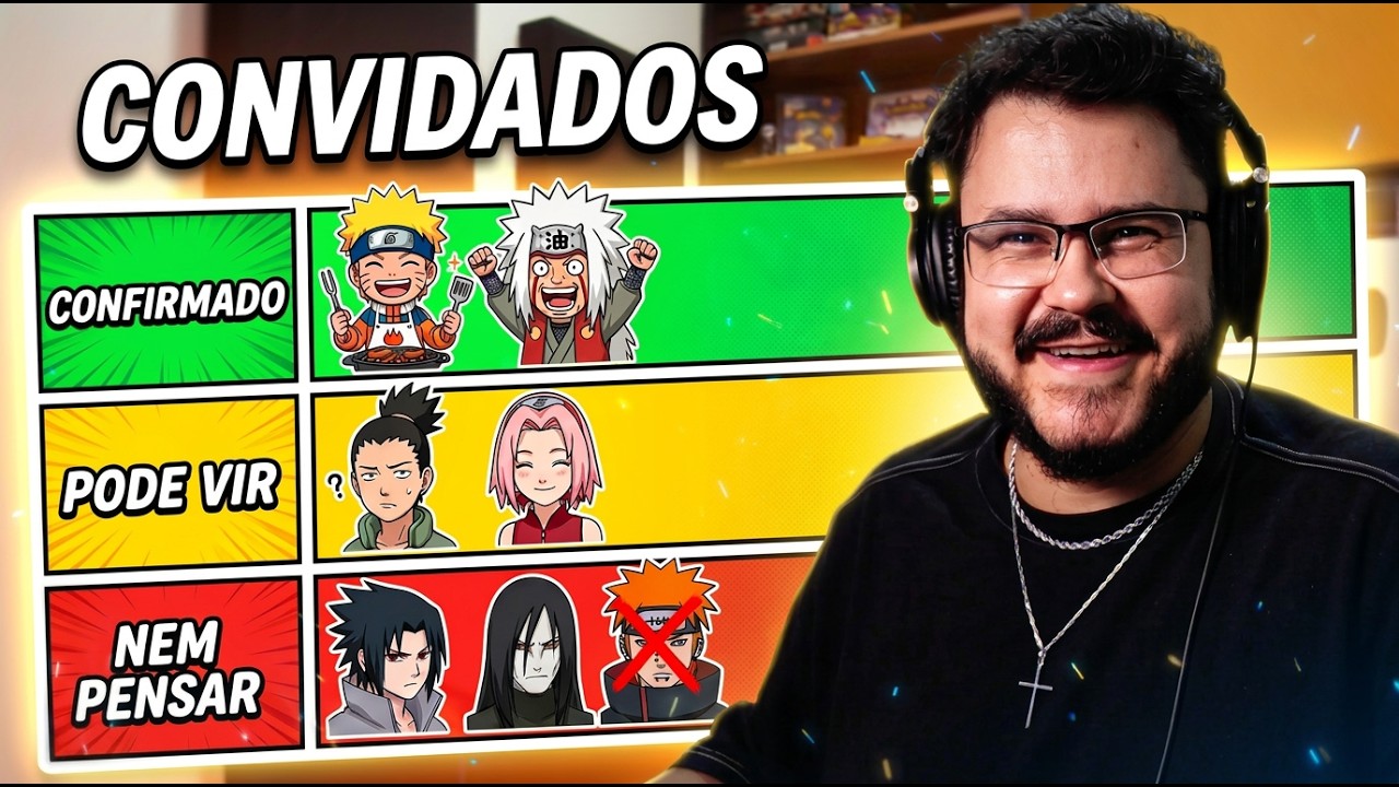 Você chamaria o NARUTO pra um CHURRASCO?