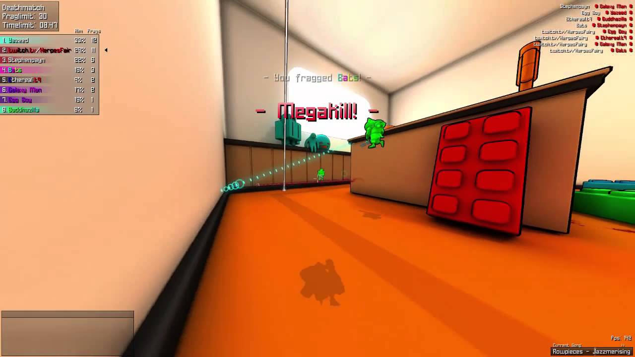 HerpezFairy - Ratz Instagib 2.0 Movement mechanics example (camping the non-traditional way)