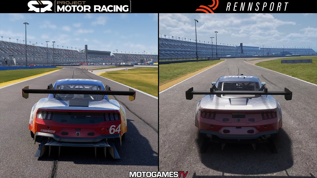 Project Motor Racing vs Rennsport - Ford Mustang GT3 at Daytona