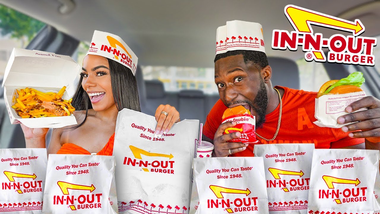 Trying In-N-Out For The First Time! *Canadians React*