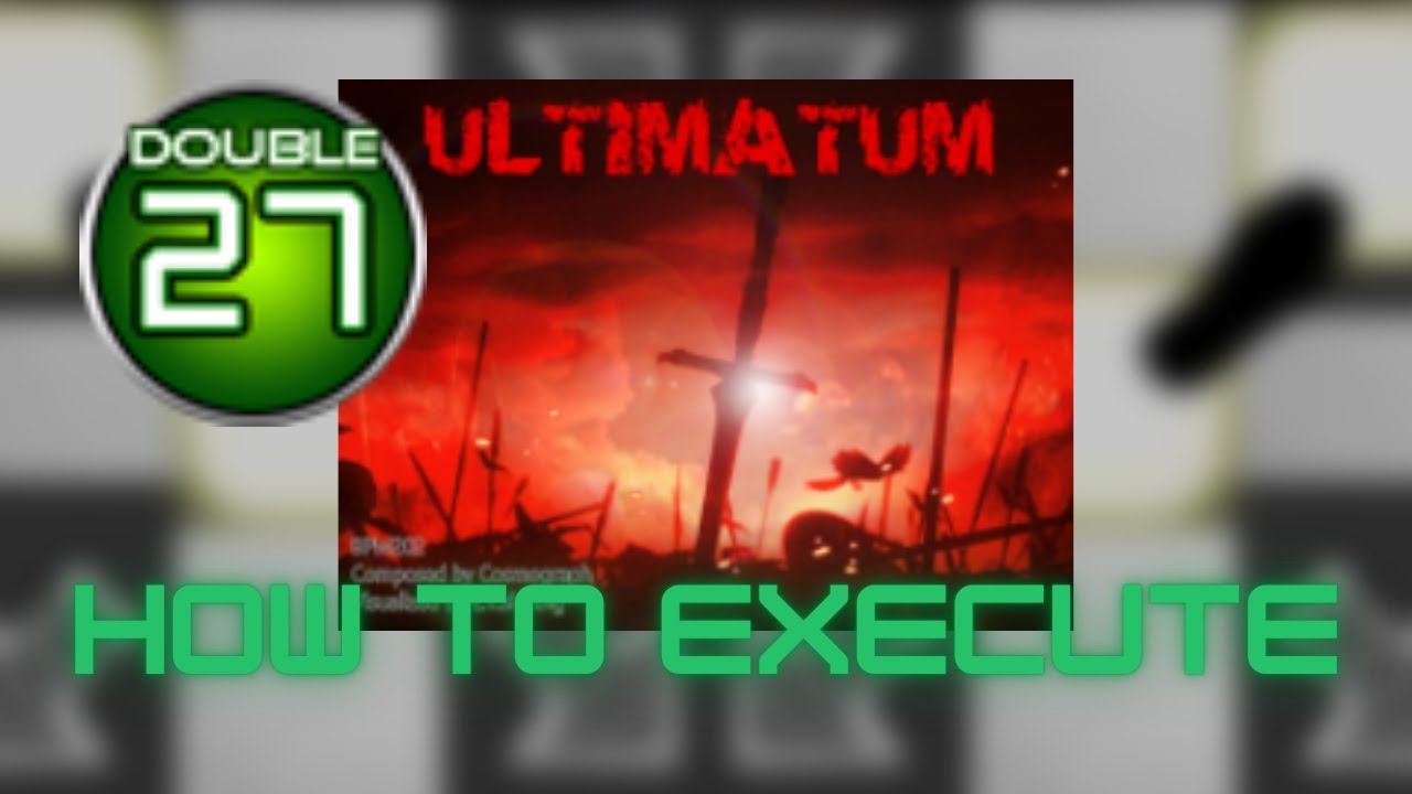 【PIU XX】Ultimatum D27 - How to execute