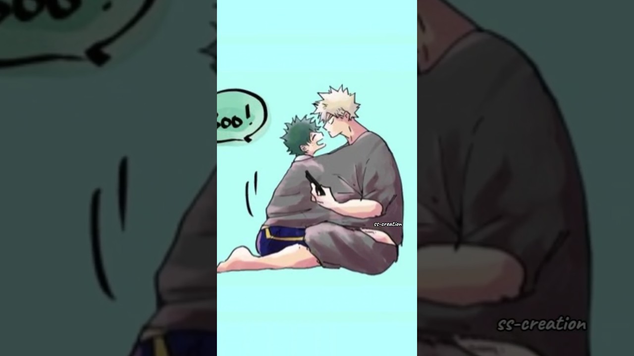 kacchan boo 😂❤🤭 #mha #bakudeku #cute #trendingshorts