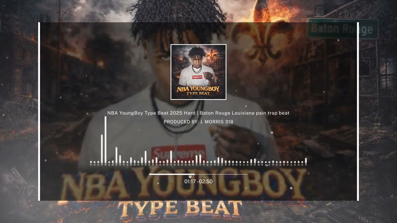 nba youngboy type beat 2025 hard | baton rouge louisiana pain trap beat