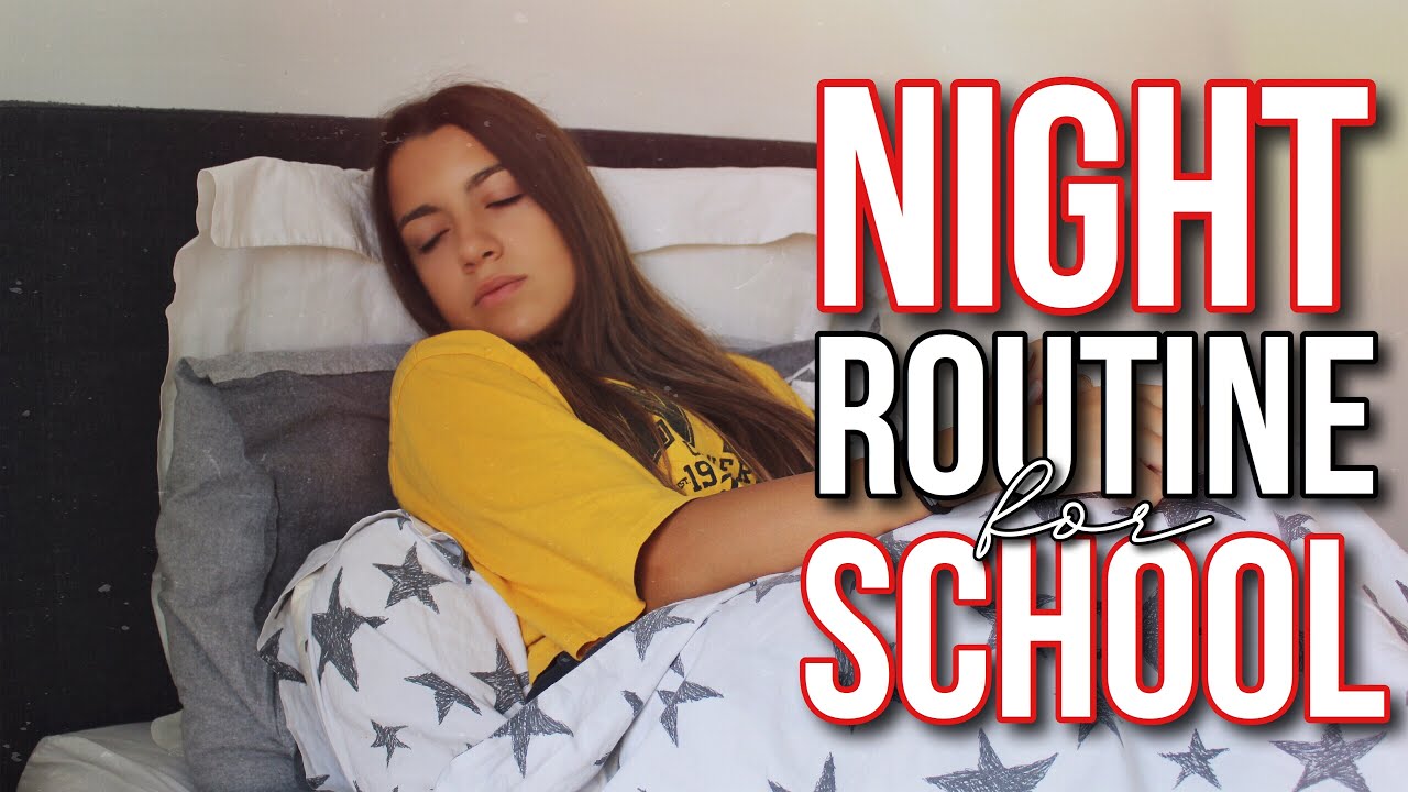 night routine for school