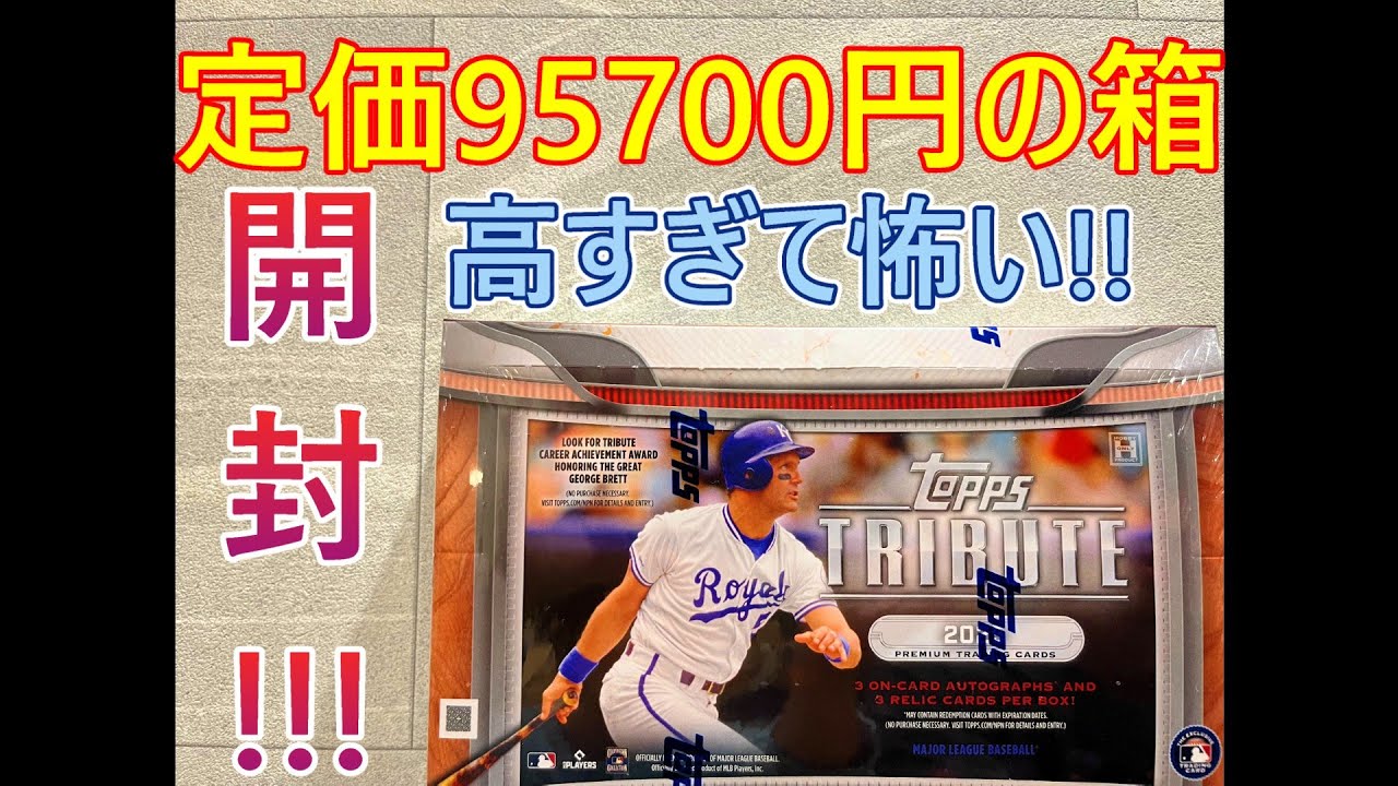 【TOPPS】MLB 2025 TOPPS TRIBUTE HOBBY　トップス　トリビュート　２０２５