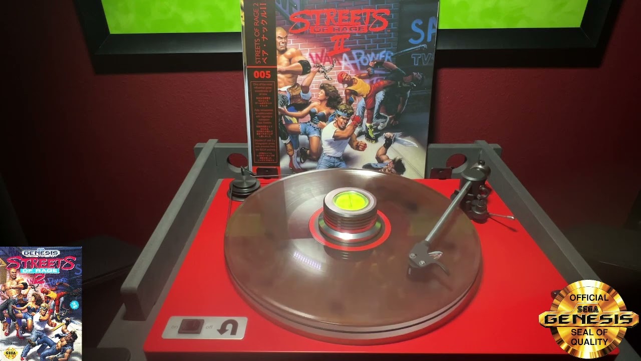 Streets of Rage 2 Vinyl Backup Side B