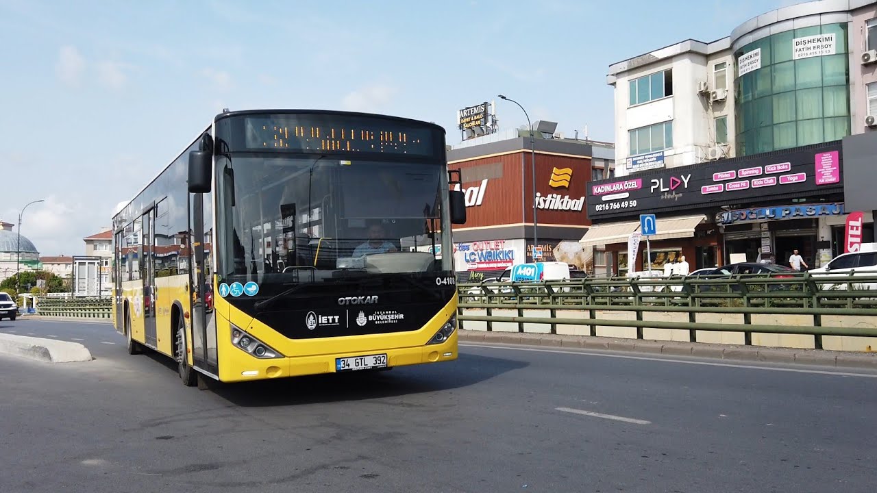 İETT | DS2 ile Dudullu Metro - Dudullu OSB Arası Otobüsle Seyahat