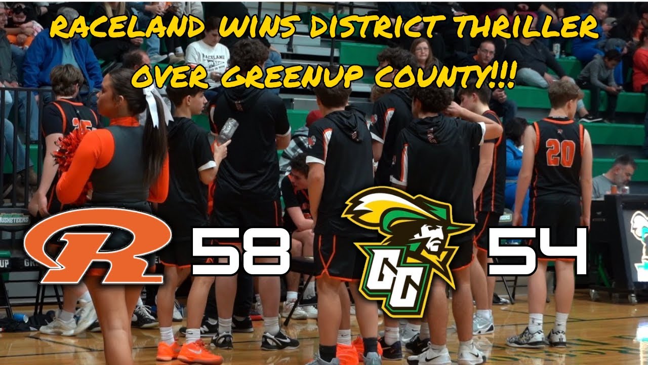 Raceland vs Greenup County | KHSAA Boys Basketball | Highlights | 1-13-2026