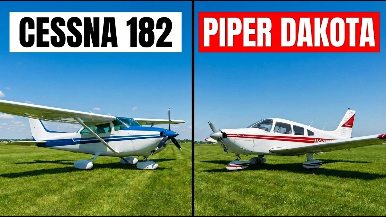 Cessna 182 vs. Piper Dakota: Which 'Heavy Hauler' Is The Ultimate Flying Tank?