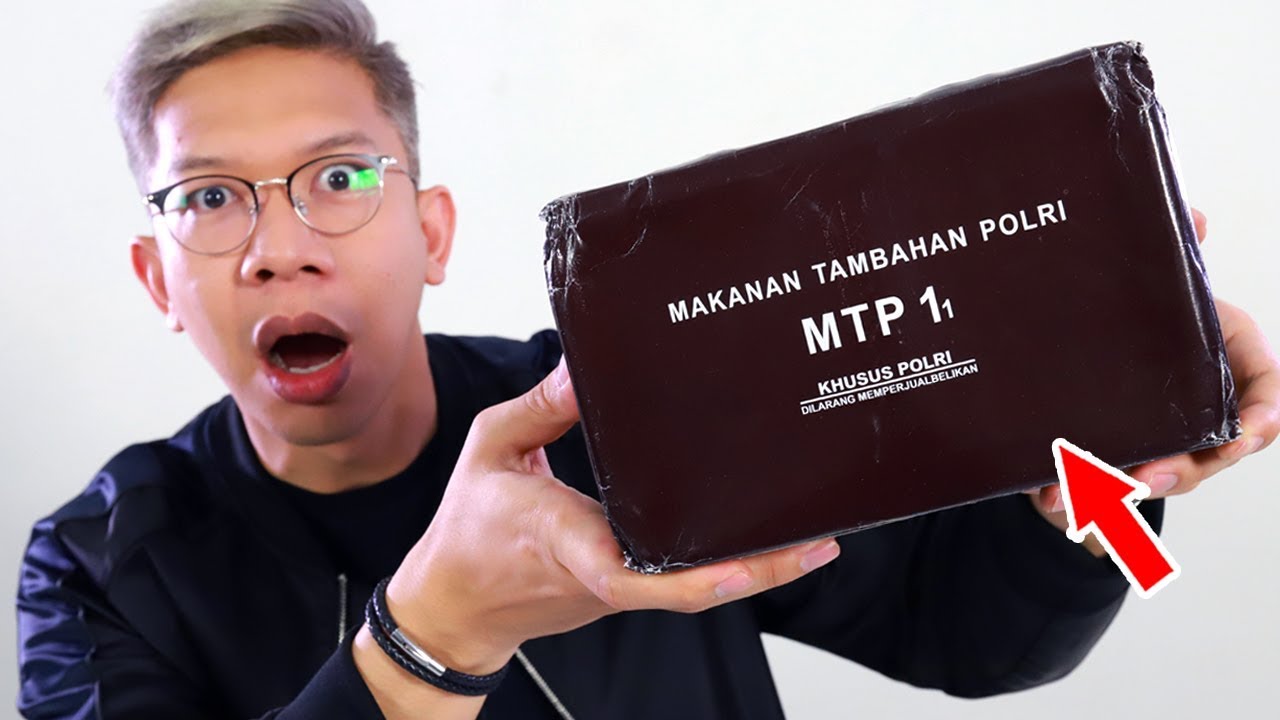 NYOBAIN MAKAN RANSUM POLRI!! ENAK GAK YA???