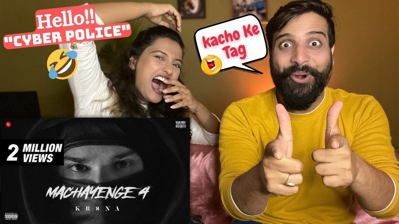 REACTION KR$NA - Machayenge 4 | Official Music Video // Funkie Couple Reaction