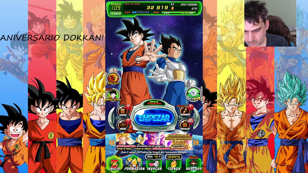 DBZ DOKKAN!!! SUMMONSS Y MAS!!
