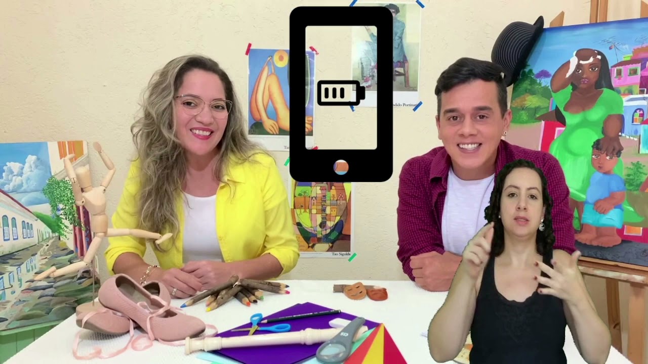 O que é Arte - Atividade em Libras