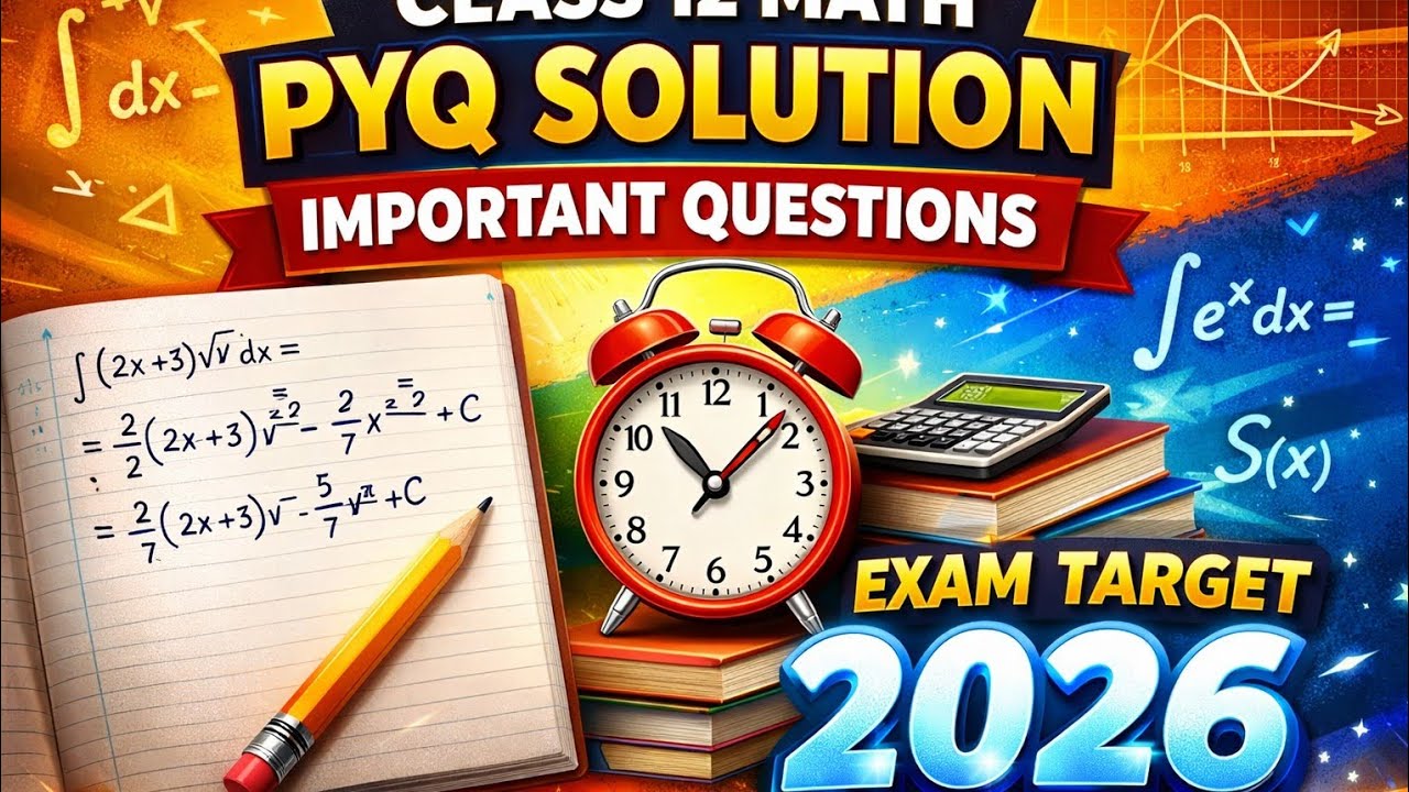 Class 12 Integration PYQ Solutions: Master Calculus