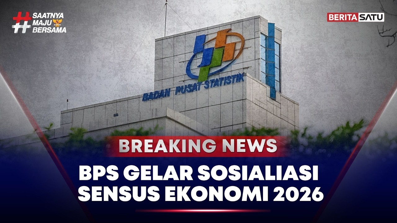 🔴 Breaking News | BPS Gelar Sosialiasi Sensus Ekonomi 2026