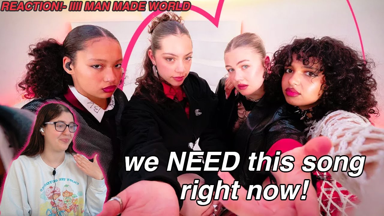 IIII - MAN MADE WORLD M/V REACTION!