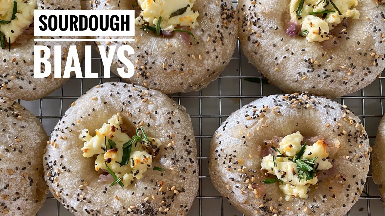 Sourdough bialys