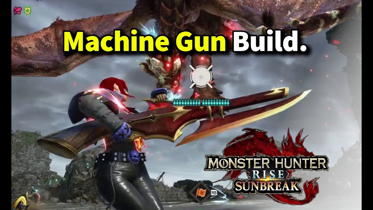 Mech Silkbind LBG Build for Monster Hunter Rise Sunbreak: High Damage, Easy Part Break MACHINE GUN!
