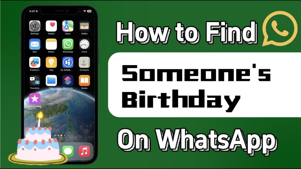 How to find someone&lsquo;s birthday on WhatsApp
