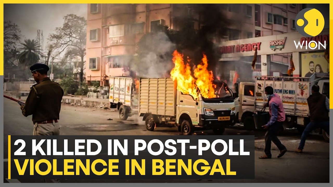 Bengal Elections: BJP, TMC Trade Charges As Post-Poll Violence Erupts in Bengal | WION