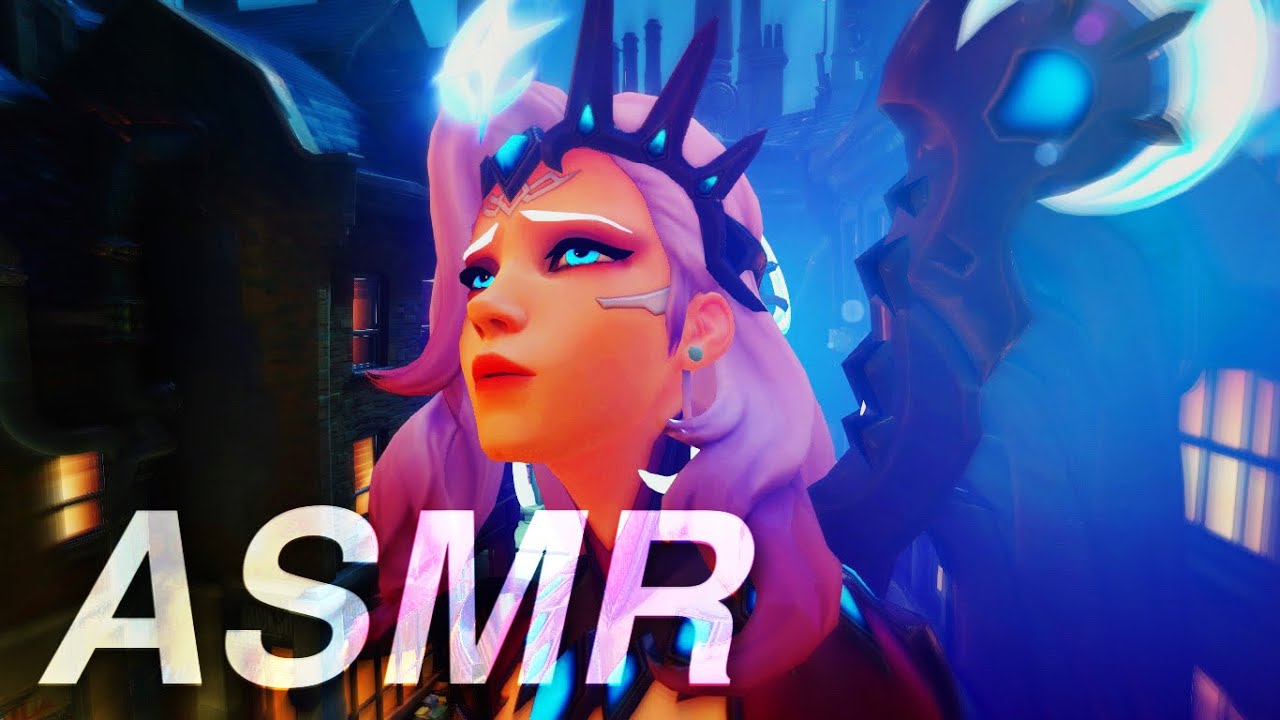 💙ASMR OVERWATCH ༺ ⋆. atlantic mercy gaming ♡ whispering, keyboard sounds ☽˚｡⋆.