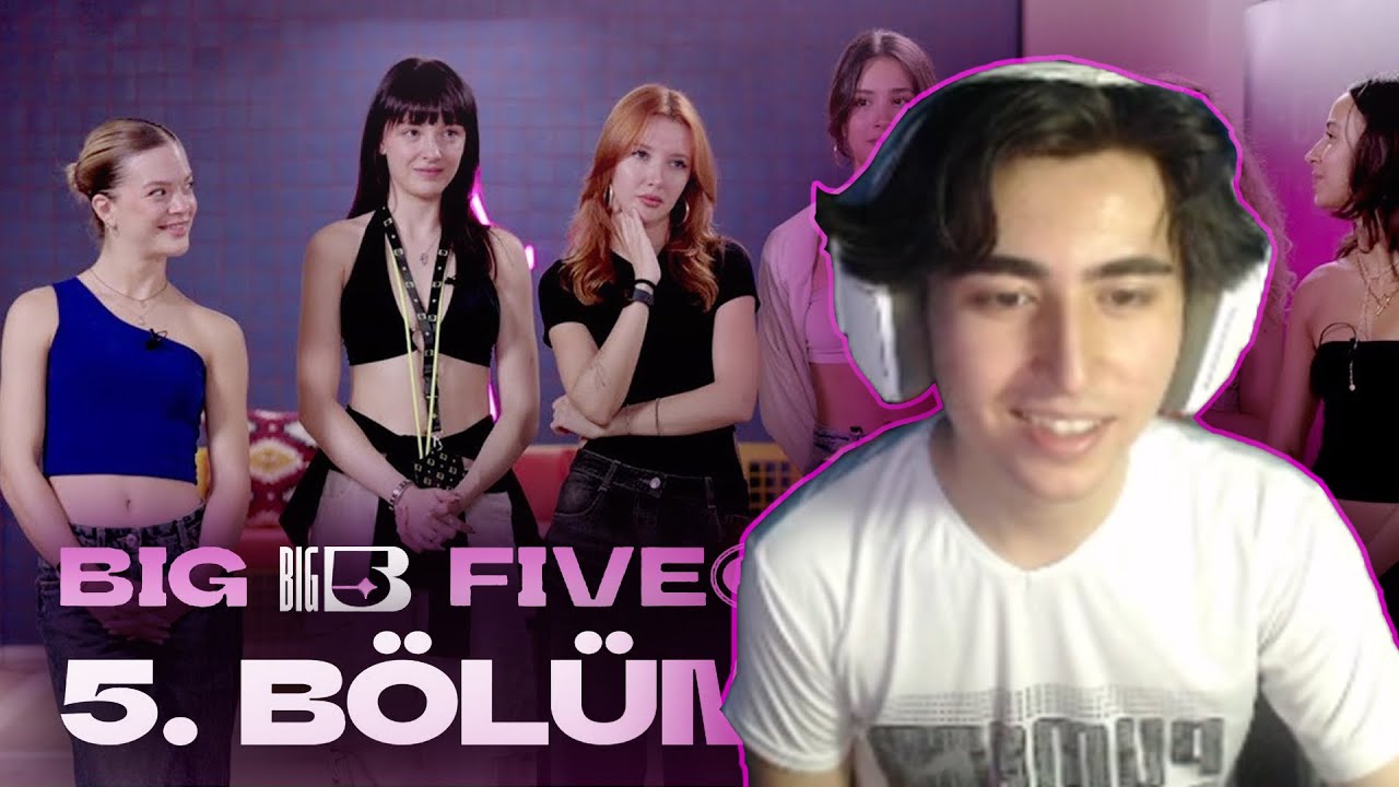 Big5 Türkiye 5. Bölüm İzliyoruz! | KAMPTA YENİ ADAY!!