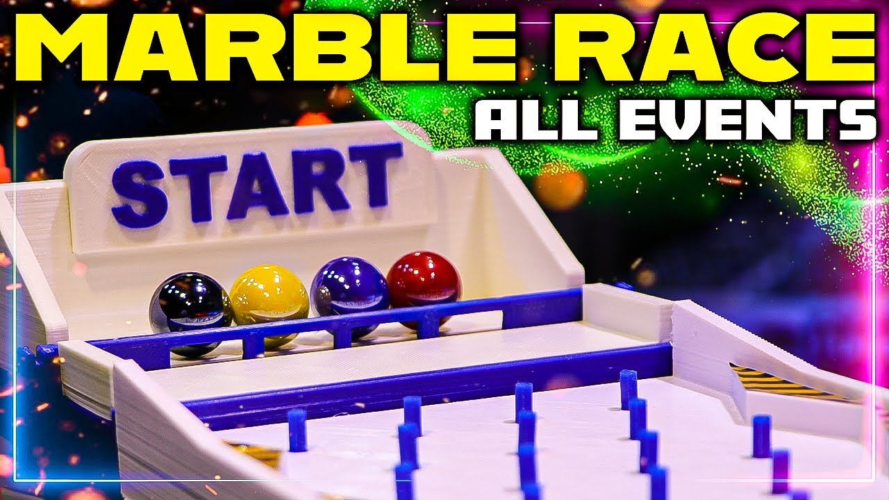 Holiday Marble race ALL EVENTS by Fubeca's Marble Runs