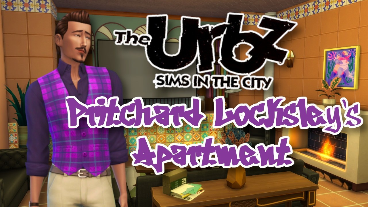 Я сделал из персонажа Urbz DS, Притчарда Локсли, квартиру в здании Гласстаун! | The Sims 4