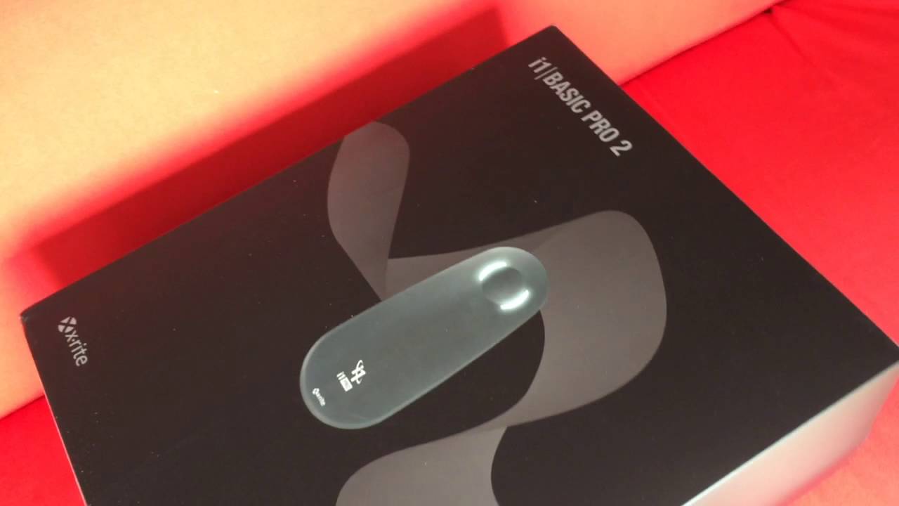 X-Rite i1 PRO 2 - unboxing of spectrophotometer