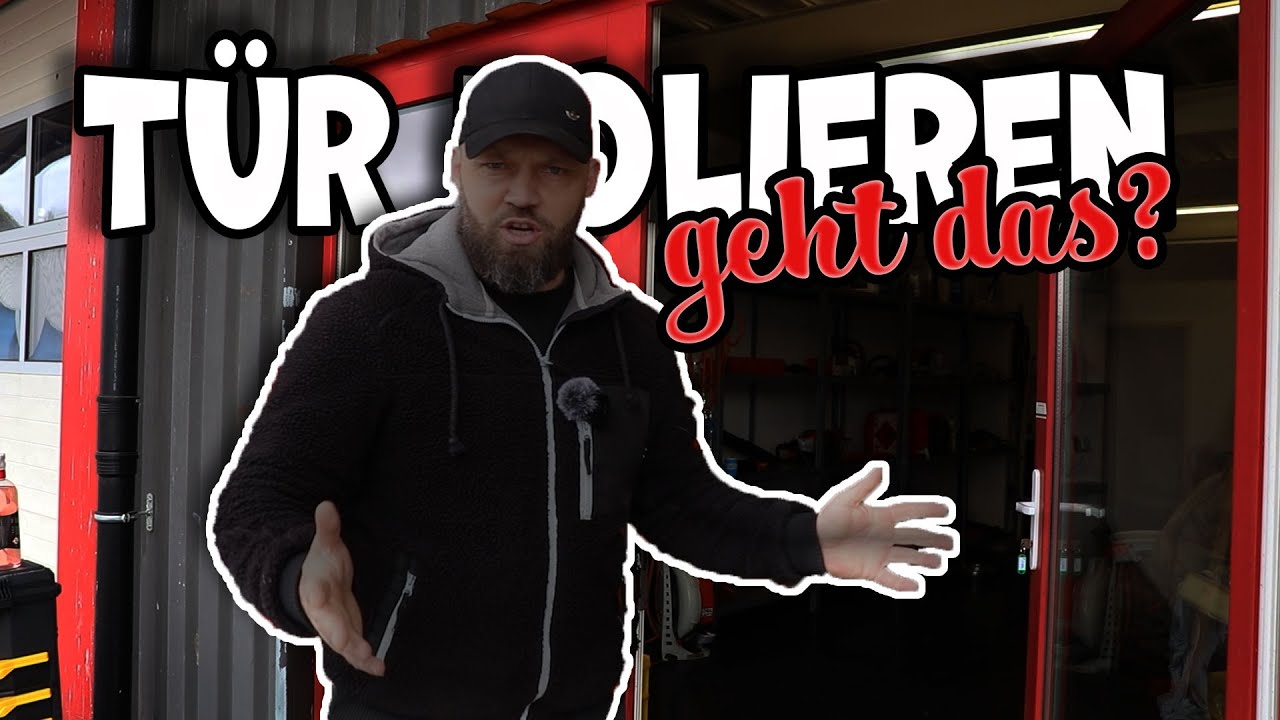 Eingang oder Haustür Folieren - geht das? Ich zeige dir, wie Du eine Tür folieren kannst.