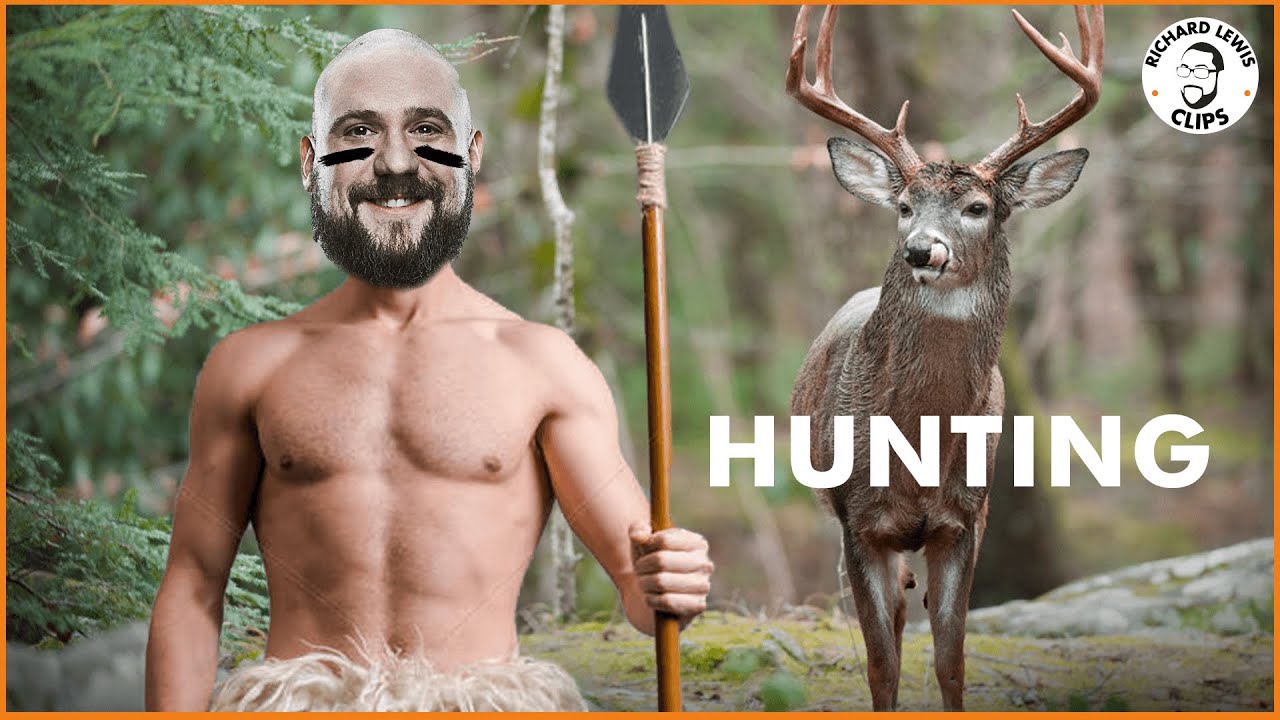 Richard and Sam on hunting