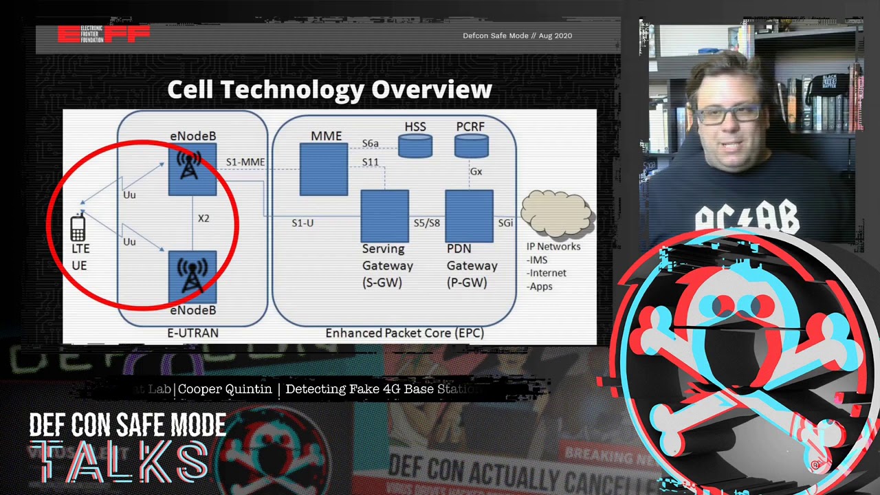 DEF CON Safe Mode - Cooper Quintin - Detecting Fake 4G Base Stations in Real Time