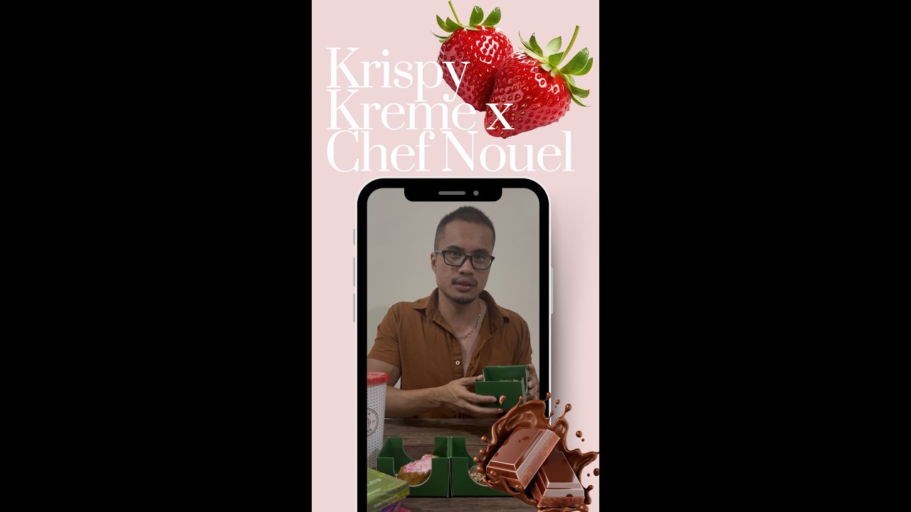 Taste Test: Krispy Kreme x Chef Nouel Catis &mdash; Original Creations | WALPHStyle