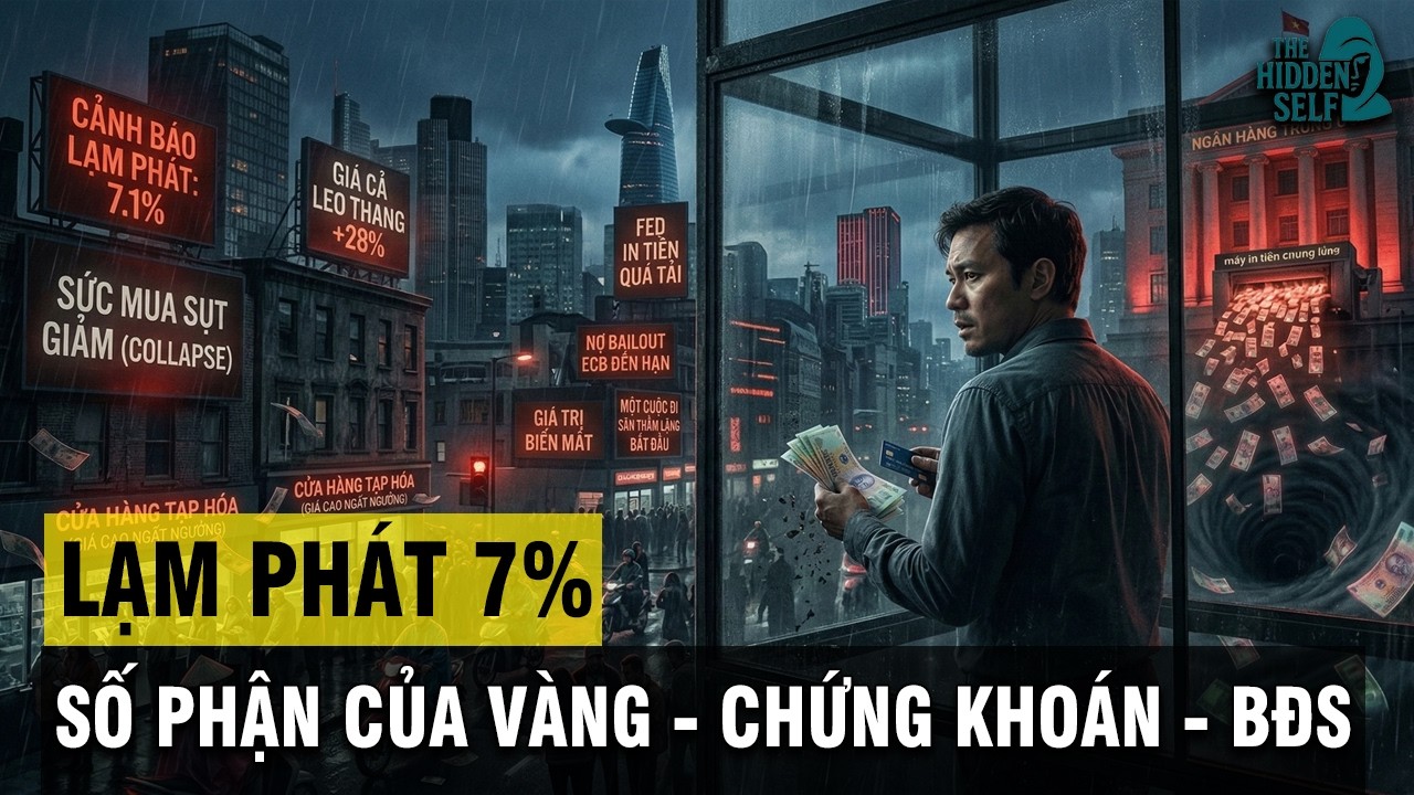 LẠM PHÁT 7% VÀ CUỘC SÀNG LỌC TÀI SẢN VĨ ĐẠI NHẤT ĐANG DIỄN RA - CÁCH SỐNG SÓT TRONG KHỦNG HOẢNG