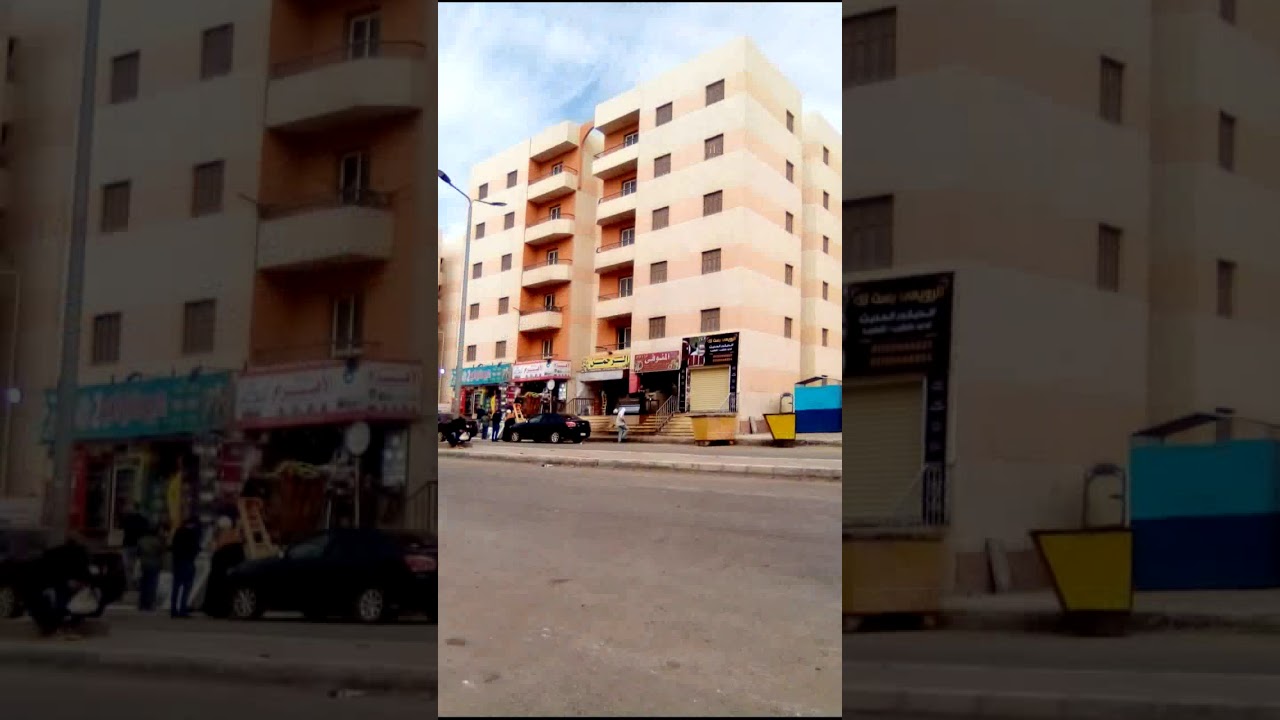 منطقة الخدمات فى مشروع 1185 عمارة (مشروع الإسكان الإجتماعي)