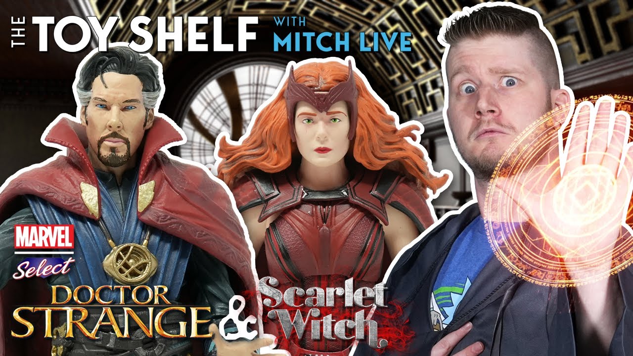Doctor Strange and The Scarlet Witch | Diamond Select Toys | The Toy Shelf S03E10