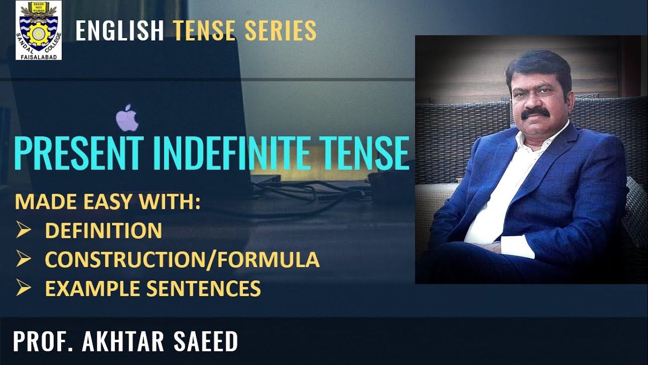 PRESENT INDEFINITE TENSE Made easy with Definition, Formula & Examples in English Urdu Hindi