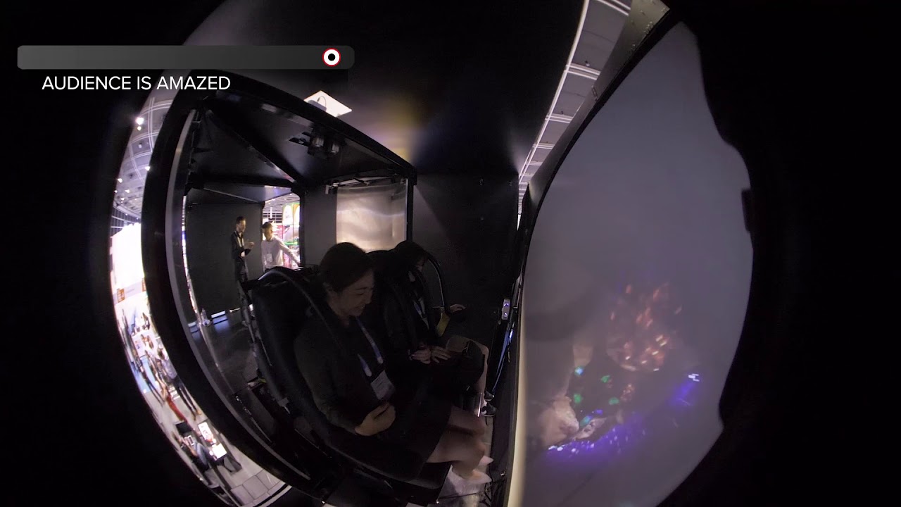 IAAPA Hong Kong / Birdy : flying theater