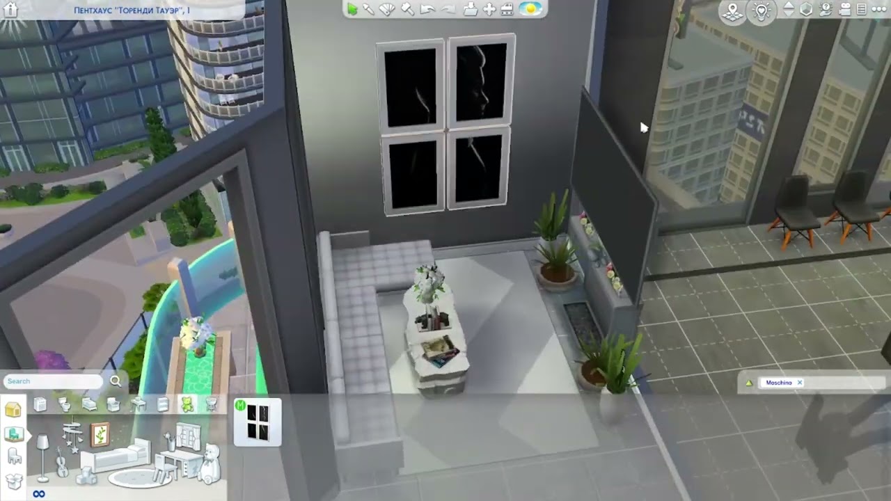 Sims chess game  Simsbuilding