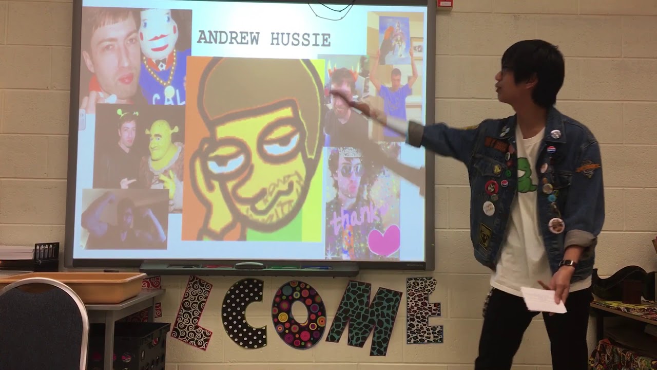 An awkward hypernerd talks about homestuck for 8 minutes