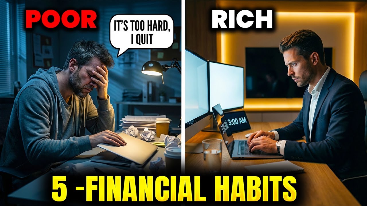 Top 5 Financial Habits That Separate Rich and Poor People Clearly (2026)