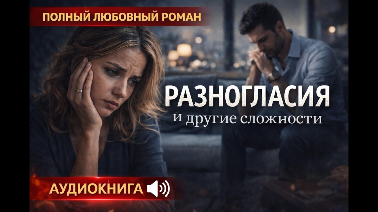 АУДИОКНИГА - Разногласия и другие сложности 🔥 Полный любовный роман !! ПОЛНОСТЬЮ !