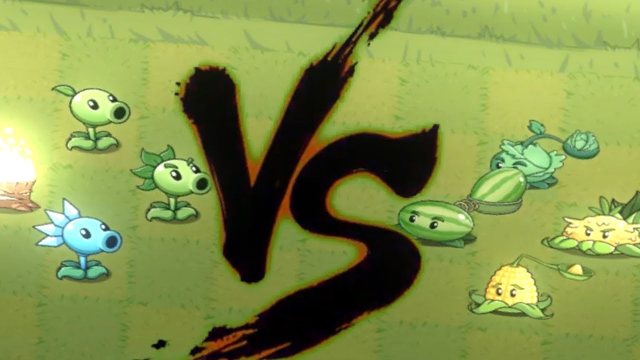 team peashooters vs. team catapults - PvZ Tournament mode - Plants vs. Zombies Legend