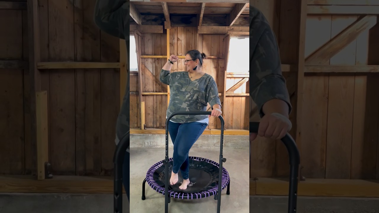 8 weeks later&hellip; #health #rebounder #trampolineworkout #rebounding #beforeafter #physicaltherapy