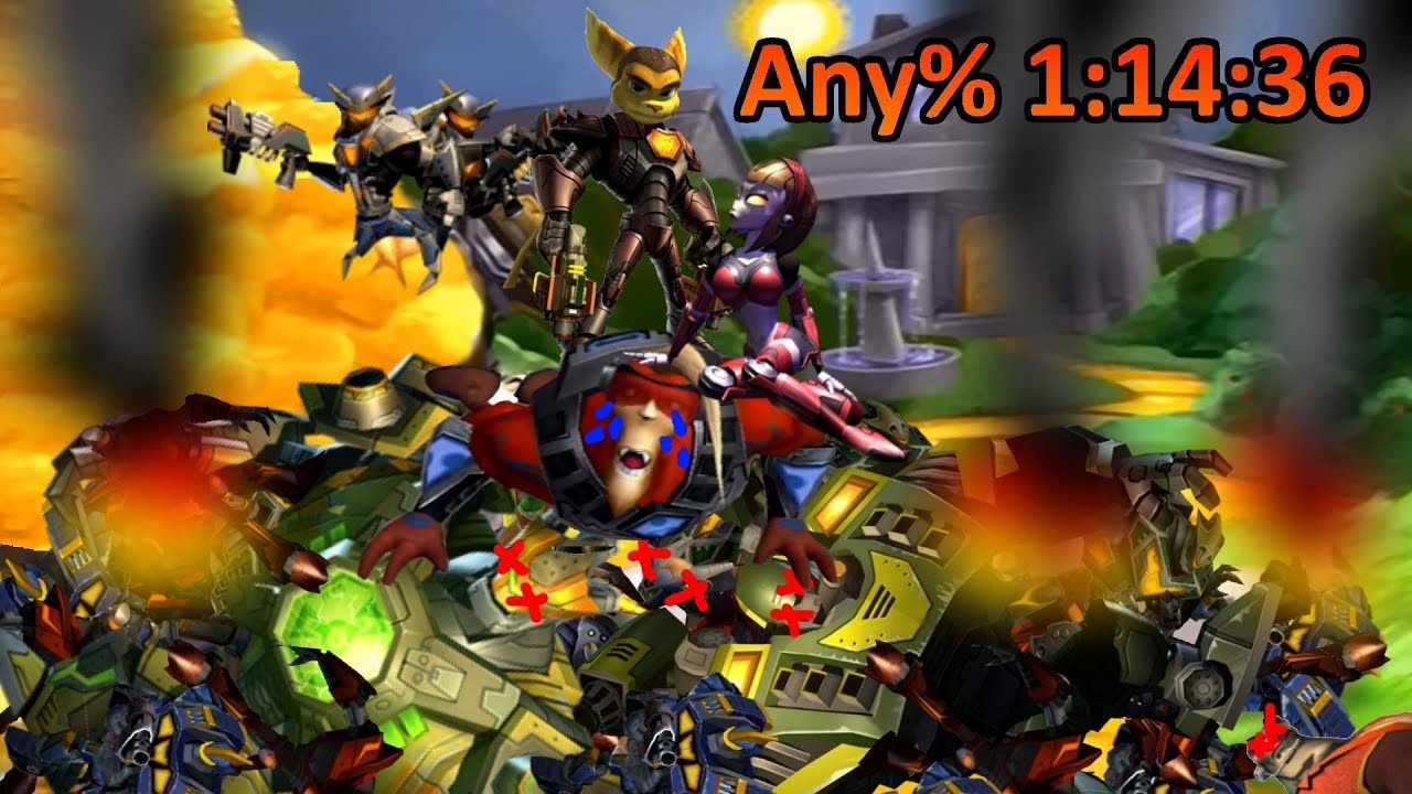 Ratchet Deadlocked: Any% (1:14:36)