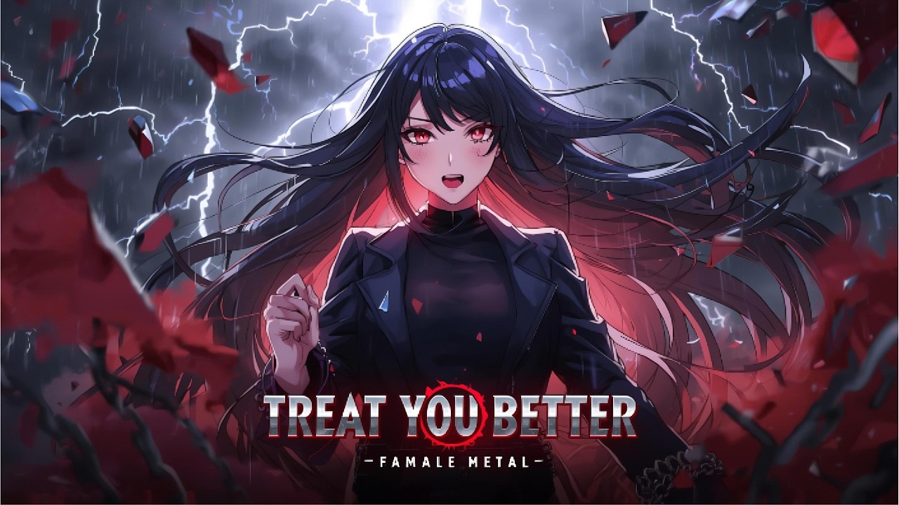 Treat You Better &ndash; Powerful Female Metal Cover 🔥 Emotional Rock Anthem | NightcoreNemesisOfficial