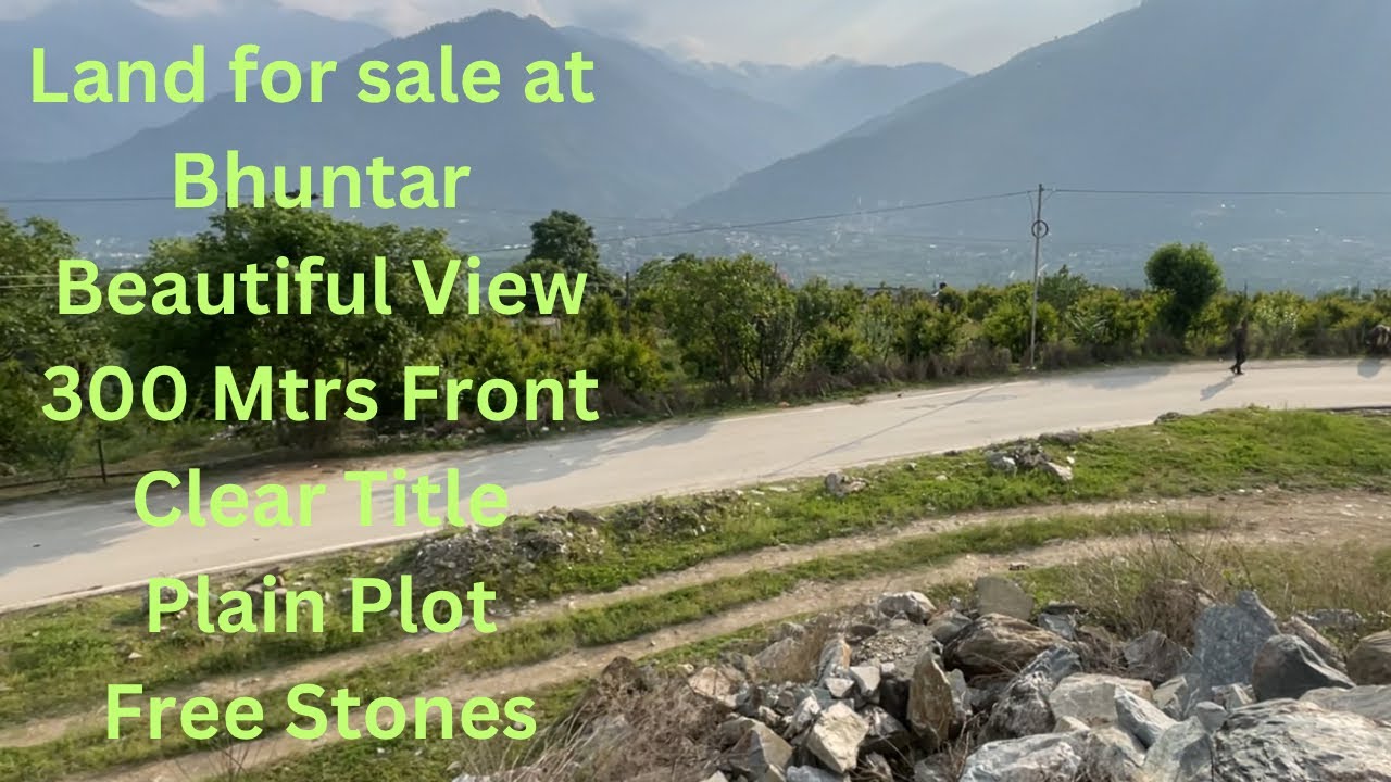 Beautiful Land for sale at Bhuntar #bhuntar #kullu #manali #plotforsale #landsale #propertyforsale