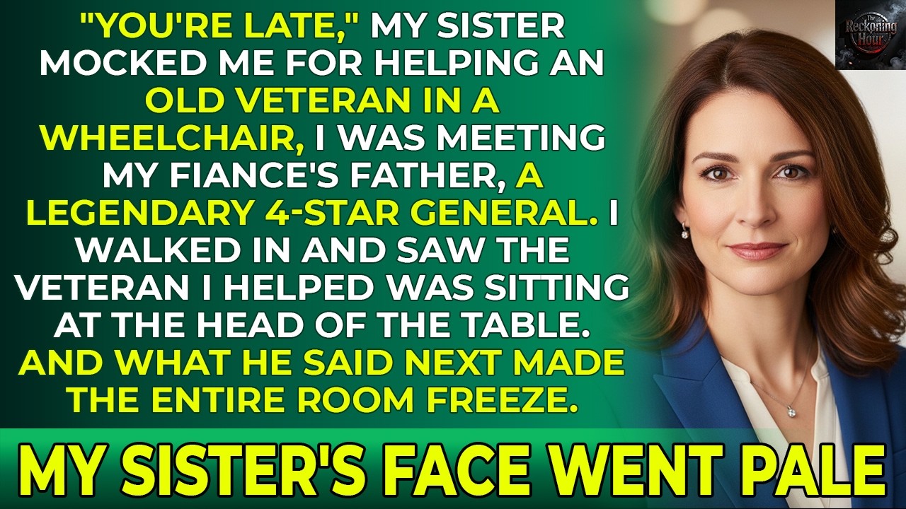 Sister Mocked Me For Being Late — Then Froze When The Man I Helped Was My Fiancé s Father