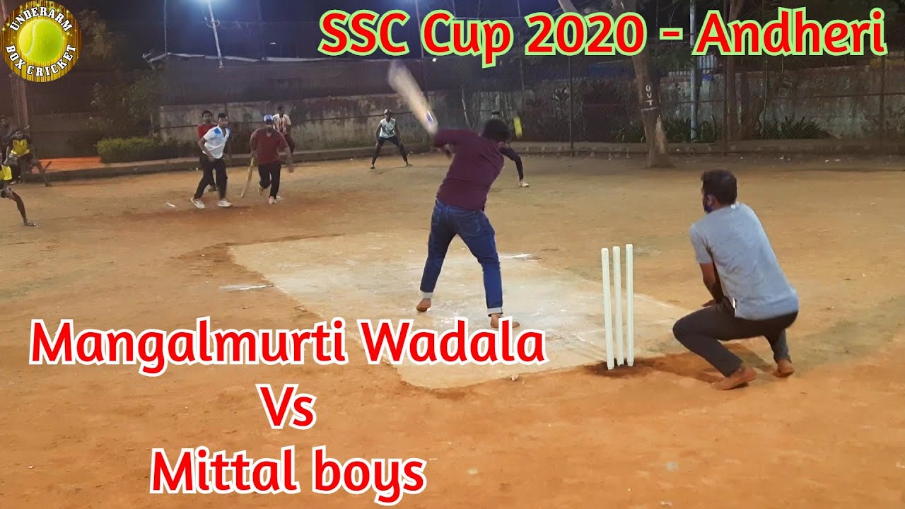 Rainbow Mangalmurti Wadala Vs Mittal Boys - SSC Cup 2020 Andheri - Underarm Box Cricket