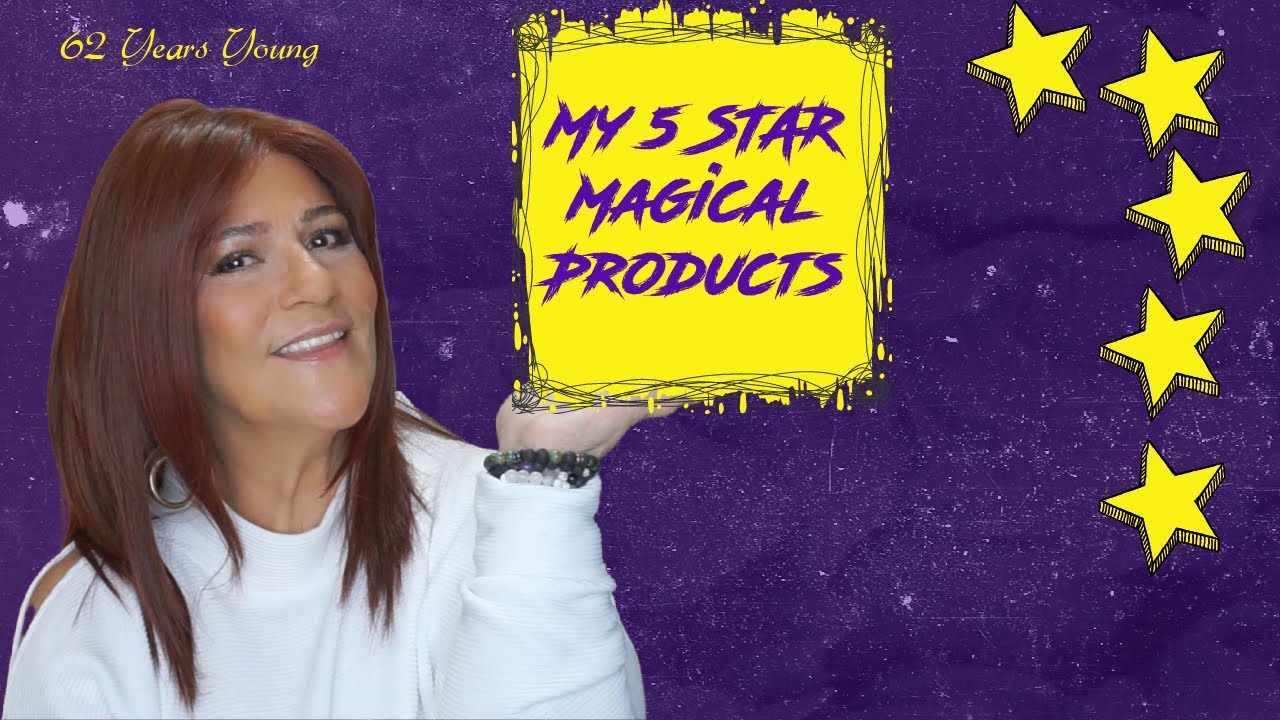 TOP 5 MAGICAL PRODUCTS | Products I Love | Marlene Fab & Glam Over 50 | Over 60 Beauty